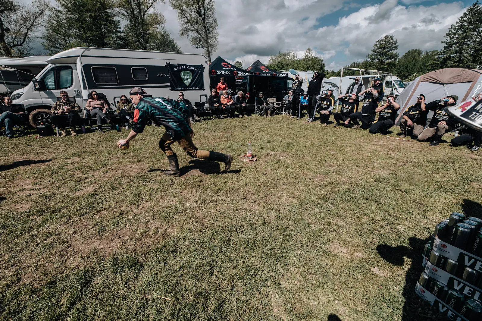 Flunkyball-Turnier, Samstag