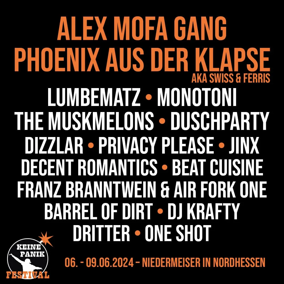 Line-up komplett für 2024