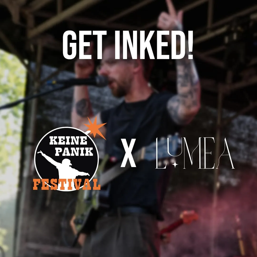 Get inked: Holt euch ein Tattoo auf dem Festival